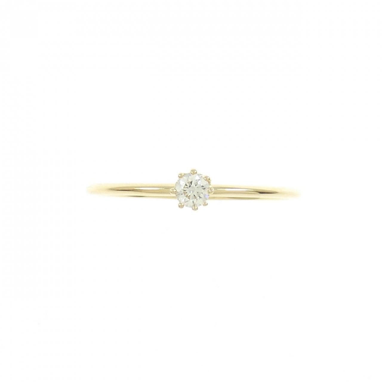 AHKAH BB Solitaire Ring 0.07CT