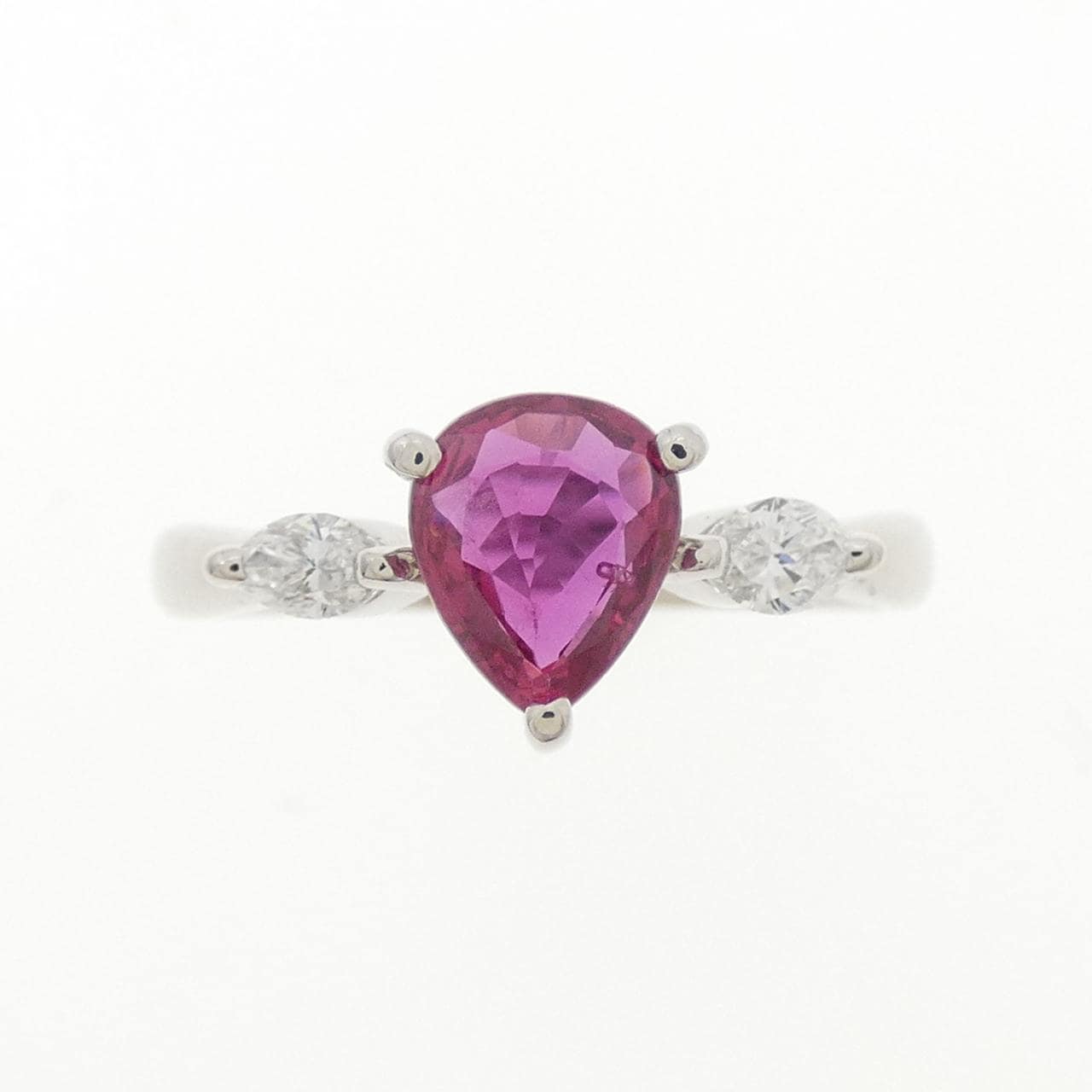 PT900 ルビー リング 0.89CT