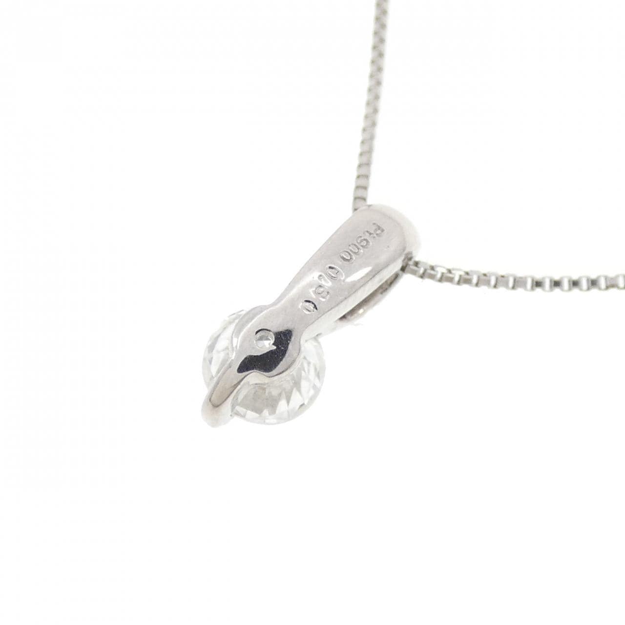 PT900/PT850 ダイヤモンド ネックレス 0.30CT