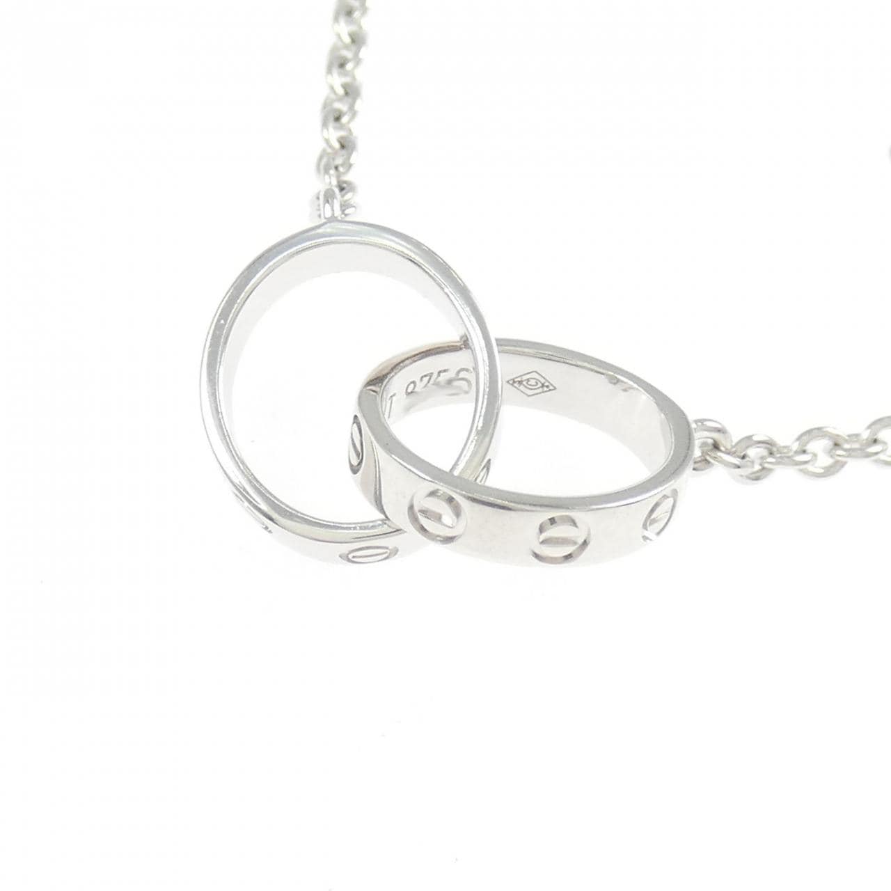 カルティエ ベビーラブ ネックレス