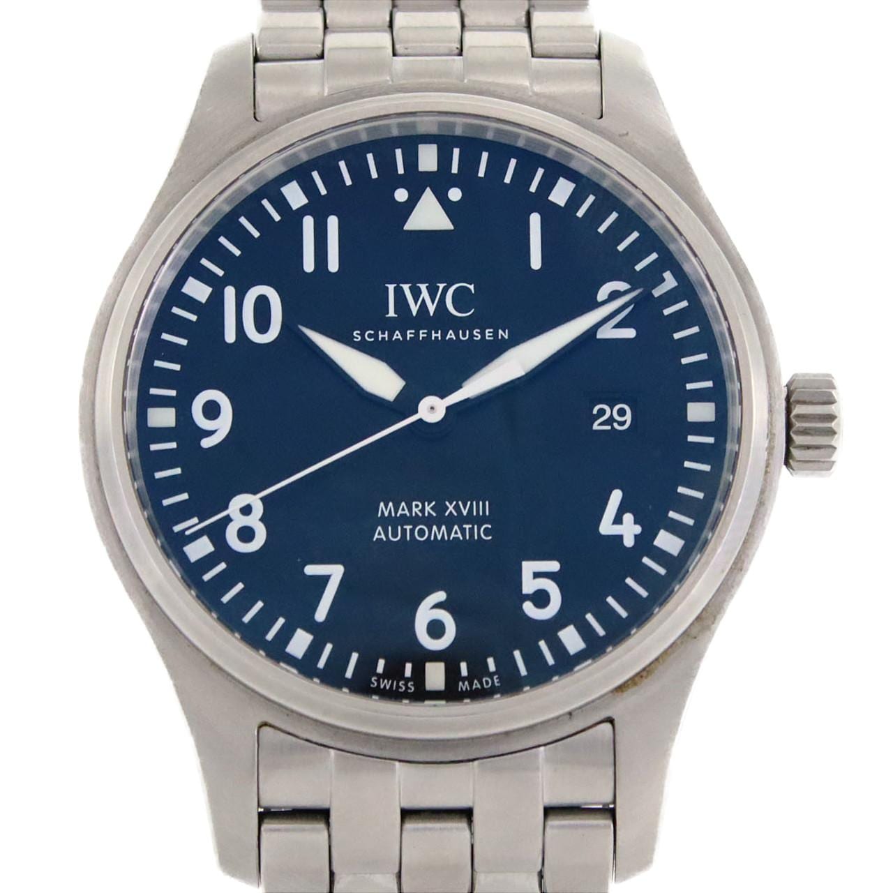 【ノーメンテナンス特価】IWC パイロットウォッチ･マークXVIII IW327011 SS 自動巻