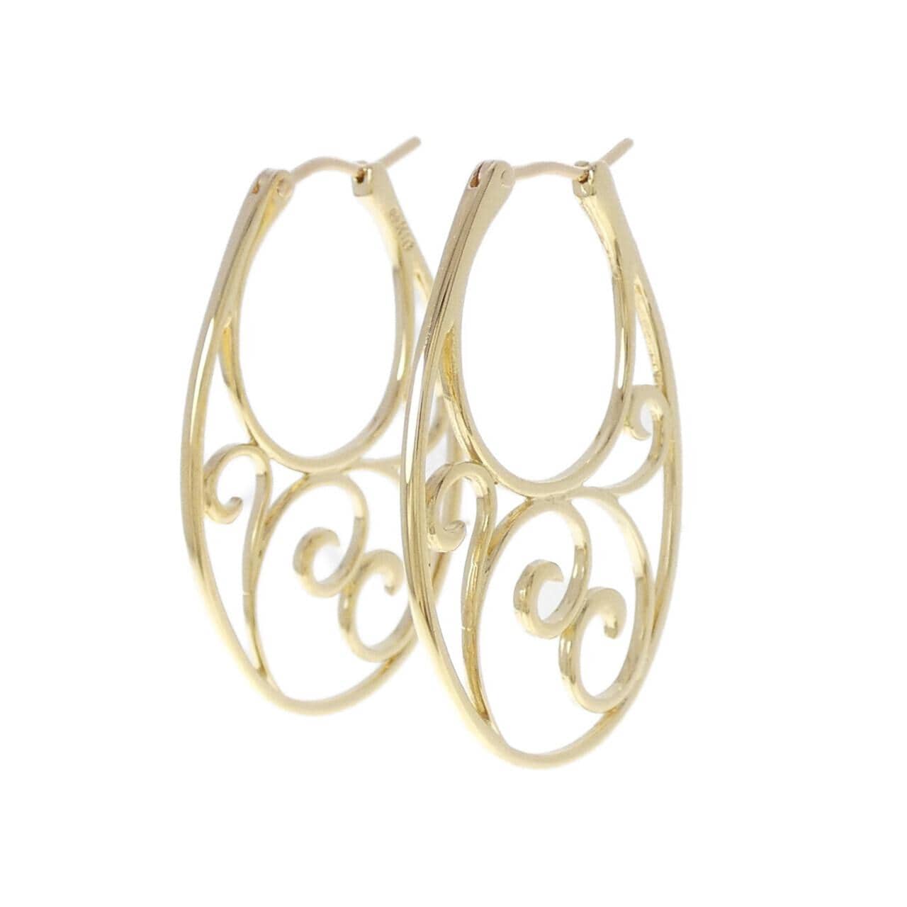 ミキモト K18YG ピアス