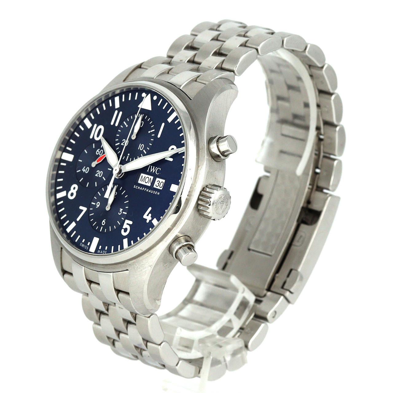 【ノーメンテナンス還元価格】IWC パイロットウォッチクロノグラフプティ･プランス" IW377717 SS 自動巻