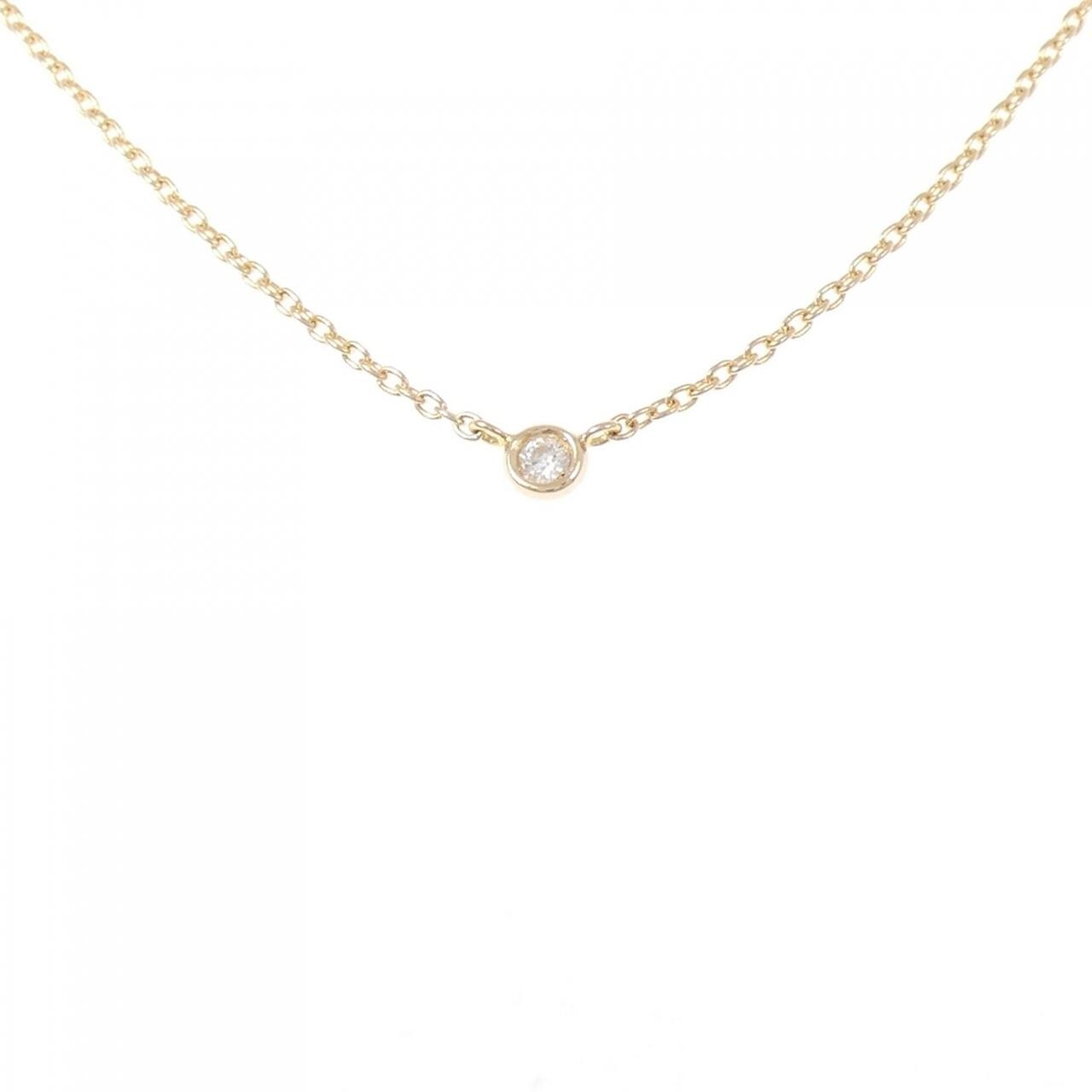 K18YG ダイヤモンド ネックレス 0.03CT
