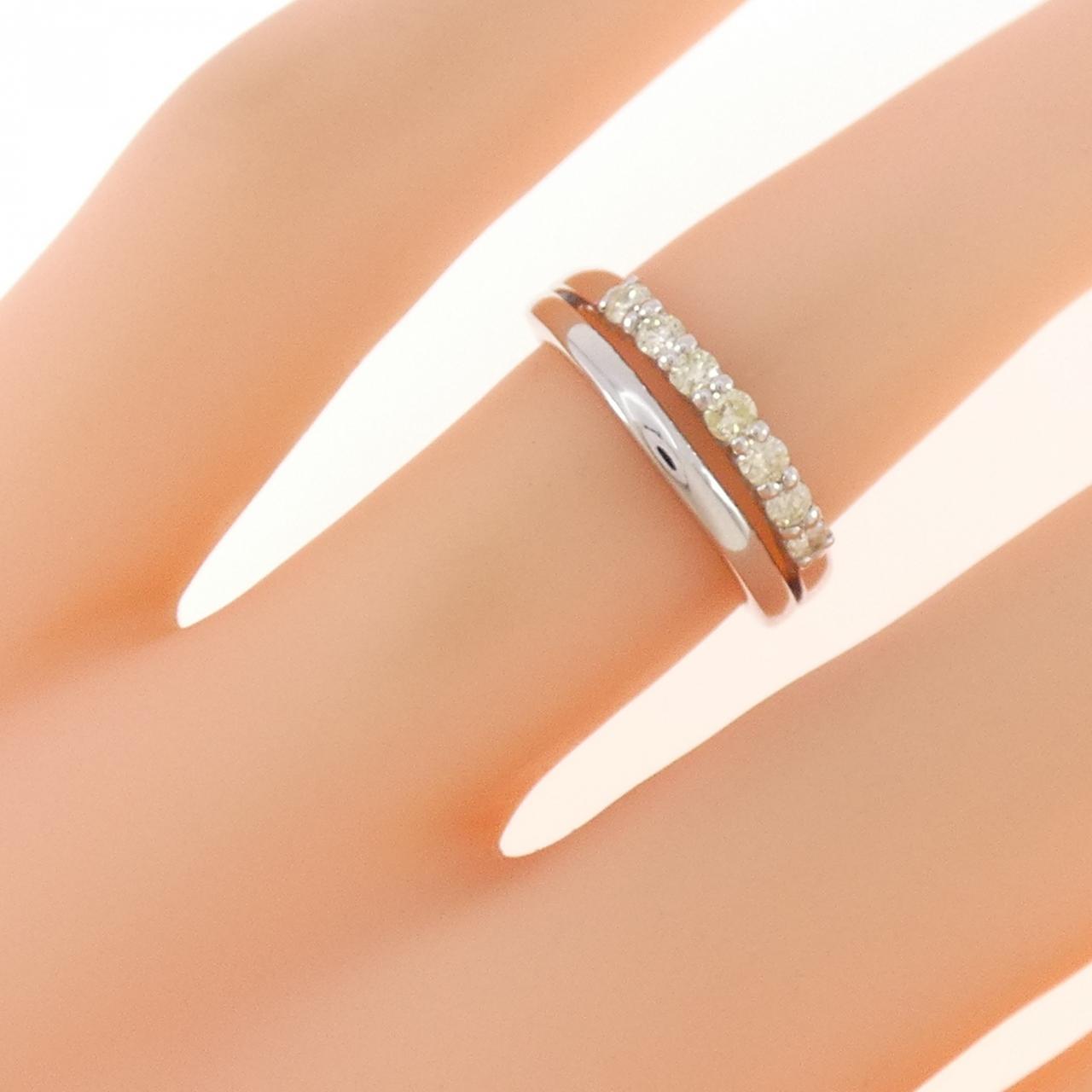 K10WG ダイヤモンド リング 0.23CT