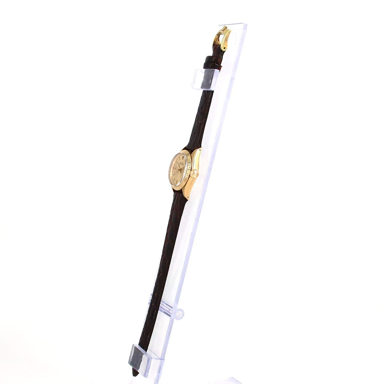 【ヴィンテージ】ロレックス オイスターパーペチュアル 6619 YG 自動巻