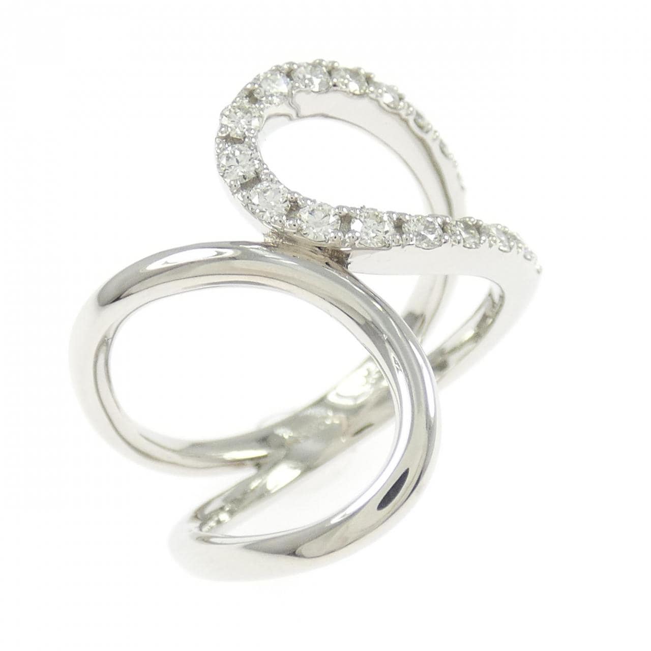 PT950 ダイヤモンド リング 0.33CT