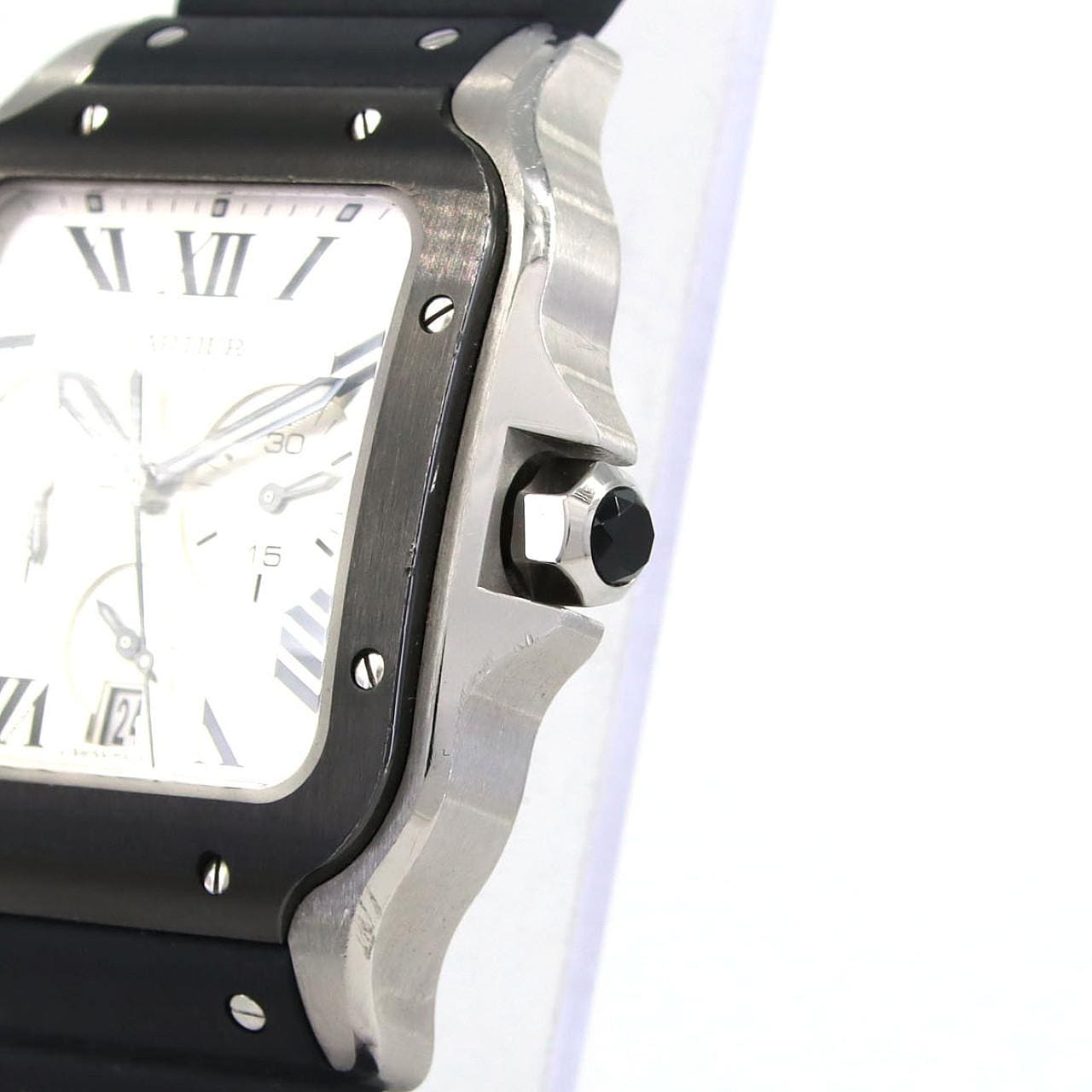 【ノーメンテナンス特価】カルティエ サントス･ドゥ･カルティエクロノグラフ XL WSSA0017 SS 自動巻