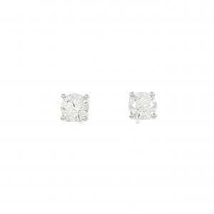 【リメイク】PT/ST ダイヤモンド ピアス 0.323CT 0.333CT E VS2 3EXT-EXT H&C