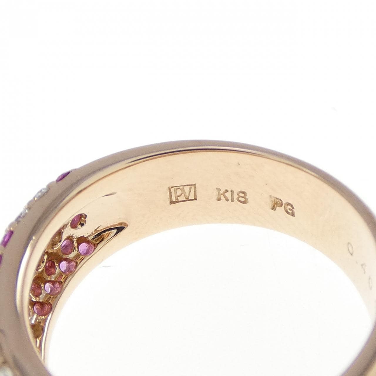 ポンテヴェキオ サファイヤ リング 0.77CT