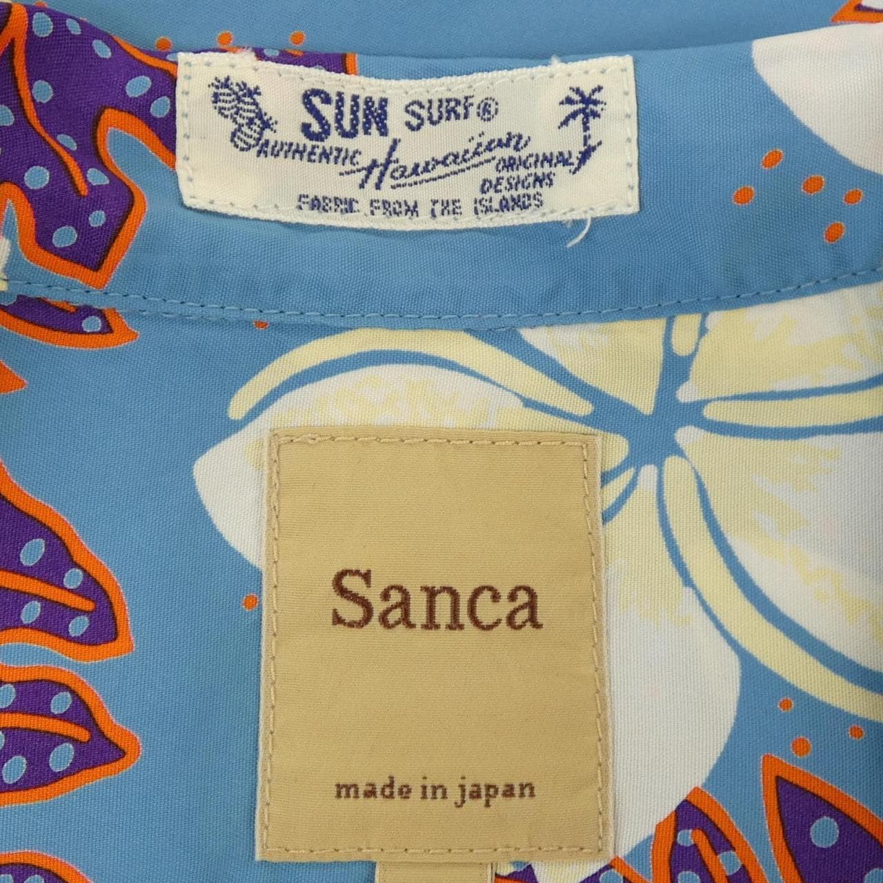 サンサーフ SUN SURF S20SSH09 SANCA S／Sシャツ