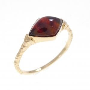 アガット 琥珀 リング