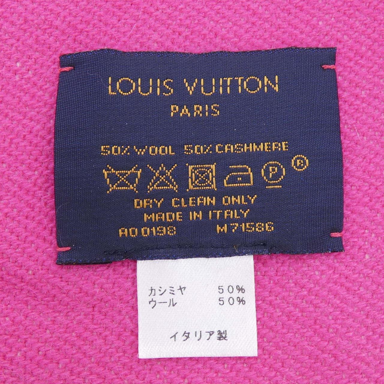 ルイヴィトン LOUIS VUITTON エシャルプ チームルイ M71586 MUFFLER