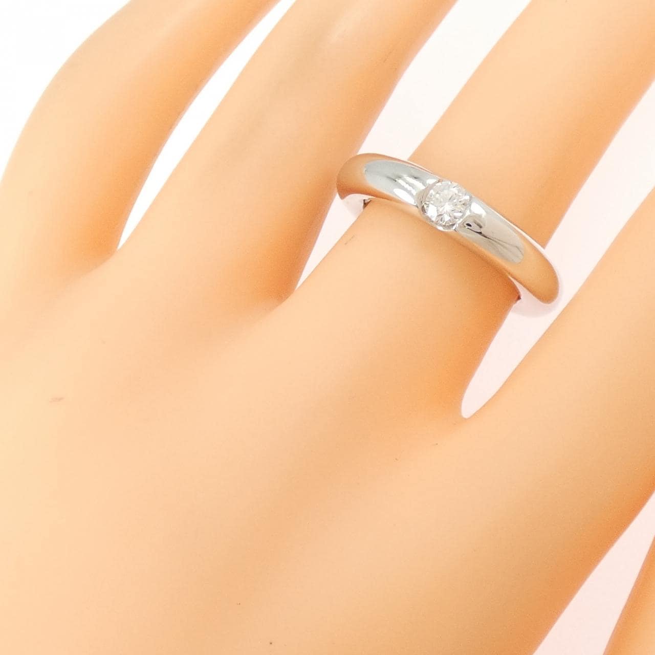 カルティエ エリプス リング 0.25CT