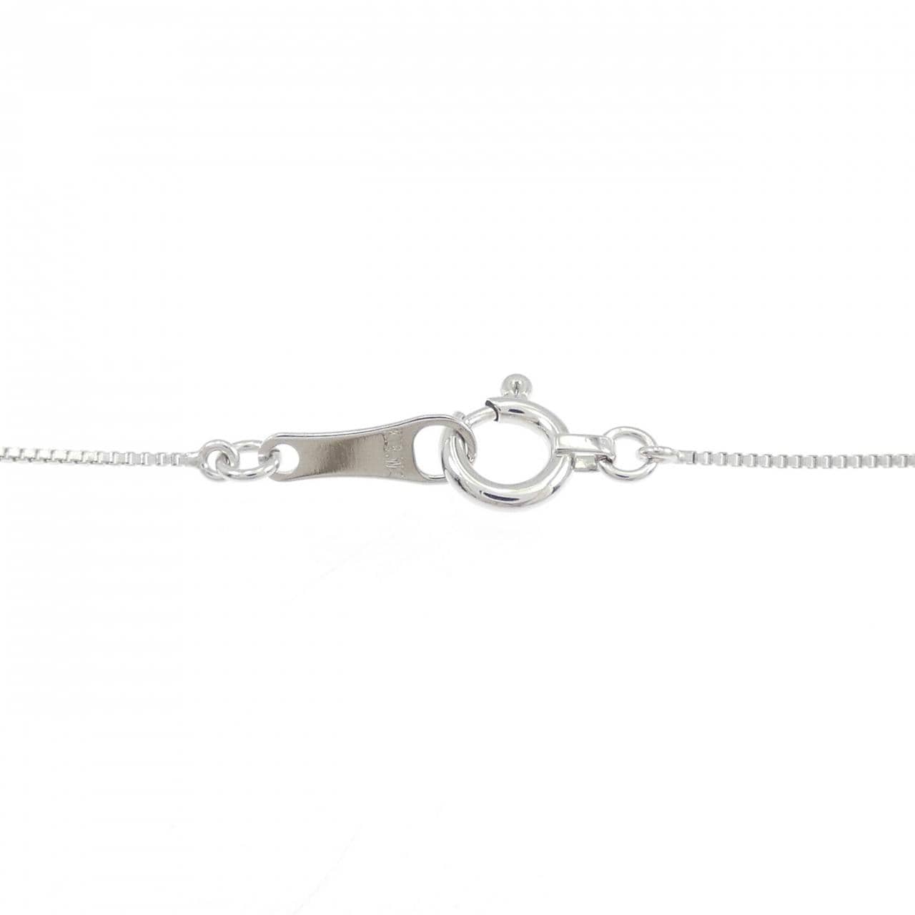 K18WG ダイヤモンド ネックレス 0.30CT