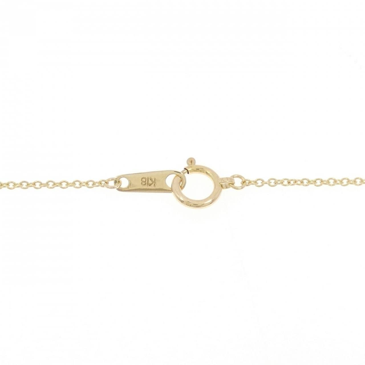 K18YG chain necklace