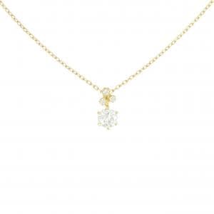 K18YG ダイヤモンド ネックレス 0.308CT G SI1 Good