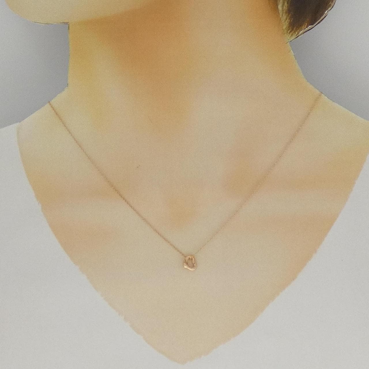 ティファニー オープンハート ネックレス