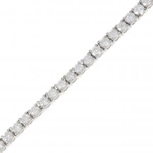 K18WG ダイヤモンド ブレスレット 5.29CT