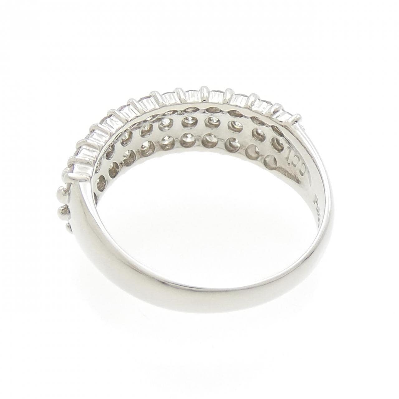 PT Pave Diamond Ring 1.00CT