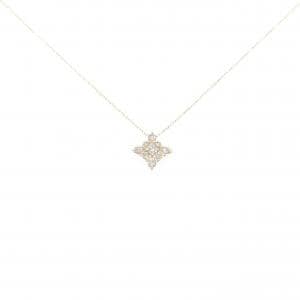【新品】K10YG ダイヤモンド ネックレス 0.20CT