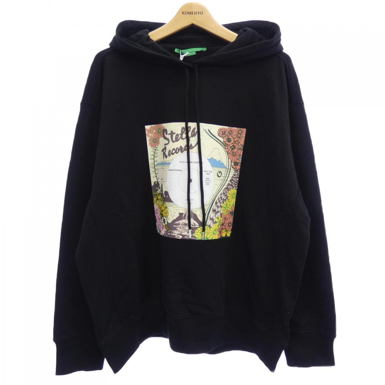 ステラマッカートニー STELLA MCCARTNEY レコードフーディ パーカー