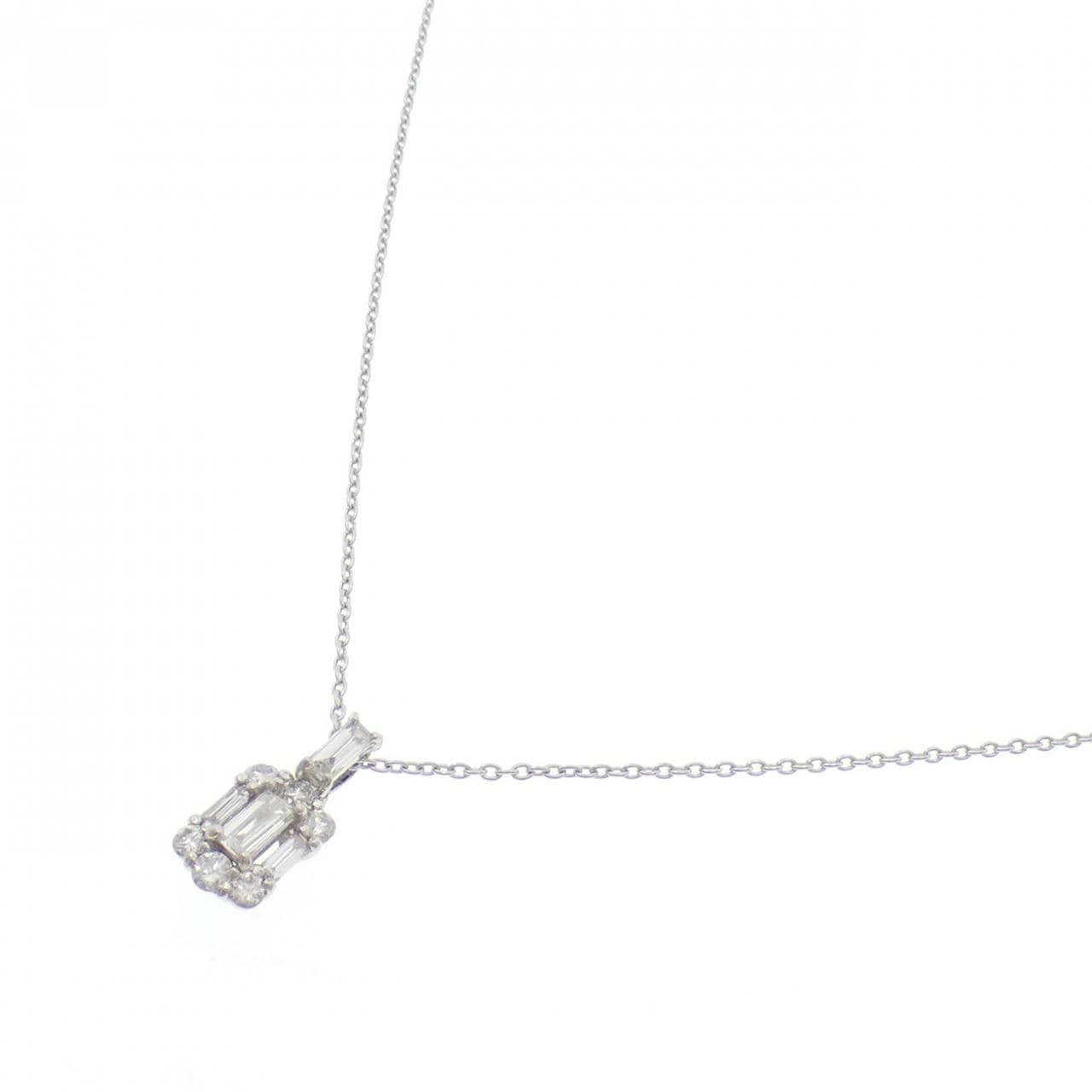 PT900/PT850 ダイヤモンド ネックレス 0.31CT