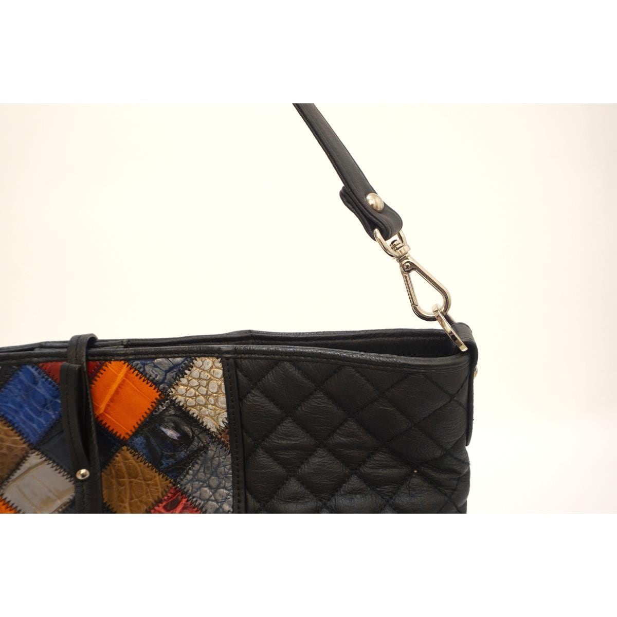 【新品】和装バッグ　クロコ