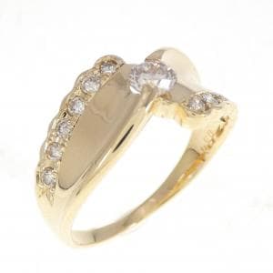 K18YG ダイヤモンド リング 0.50CT