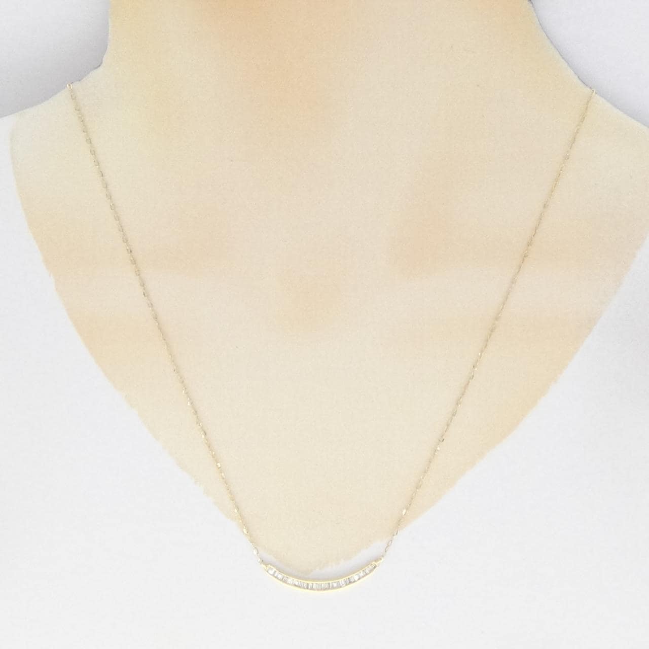 K18YG ダイヤモンド ネックレス 0.20CT
