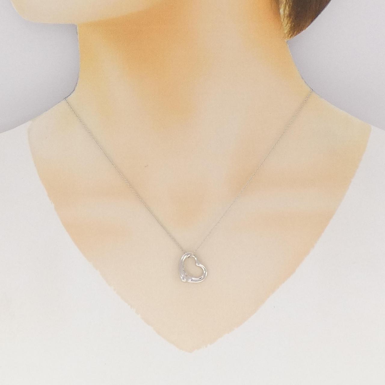 ティファニー オープンハート ネックレス