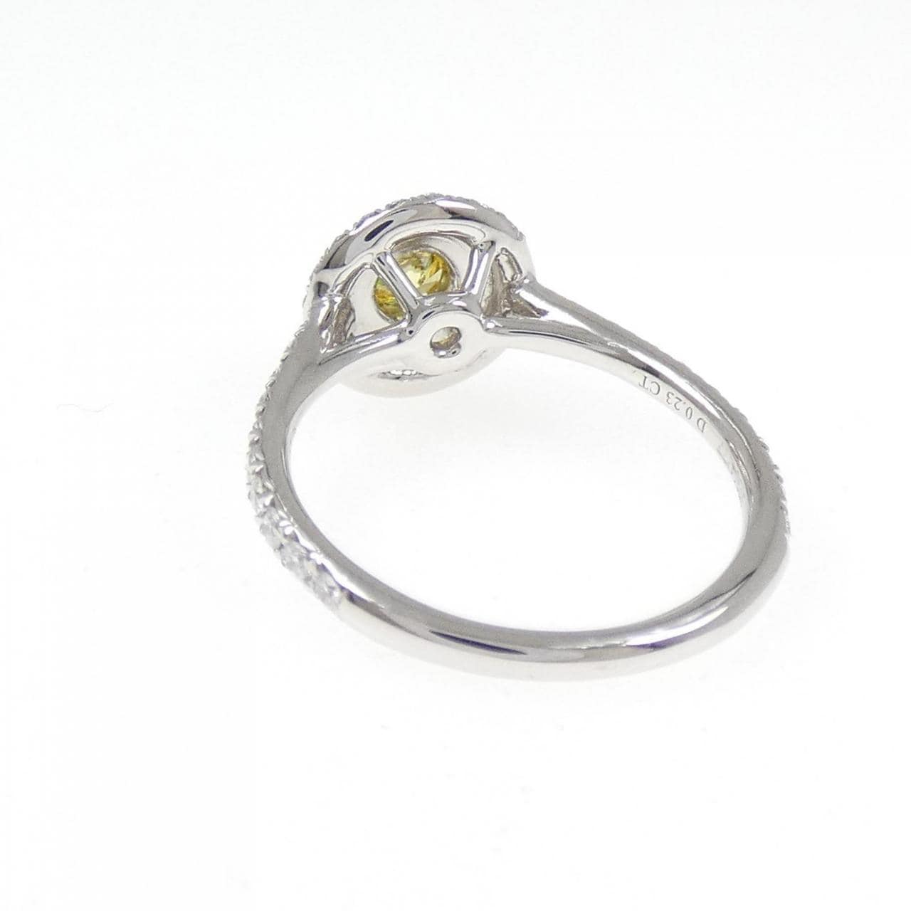 ティファニー ソレスト リング 0.23CT FIY VVS2