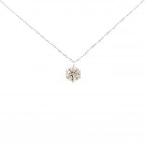 PT999/PT850 ダイヤモンド ネックレス 0.5CT