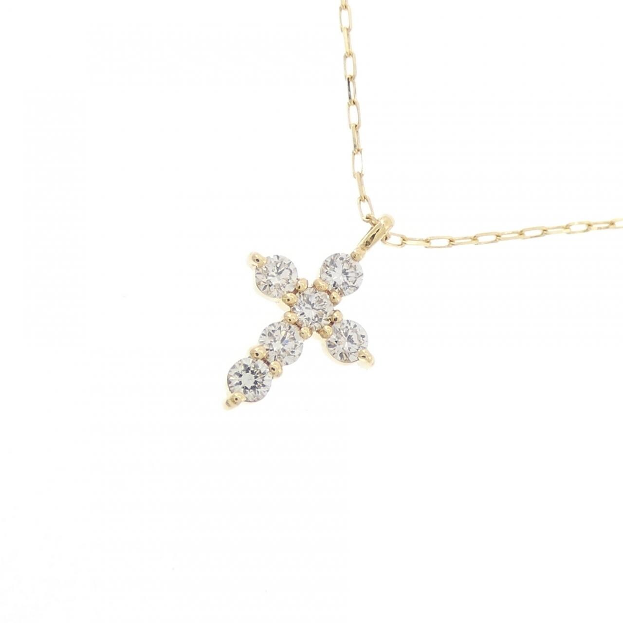 シエナ ロゼ ダイヤモンド ネックレス 0.10CT