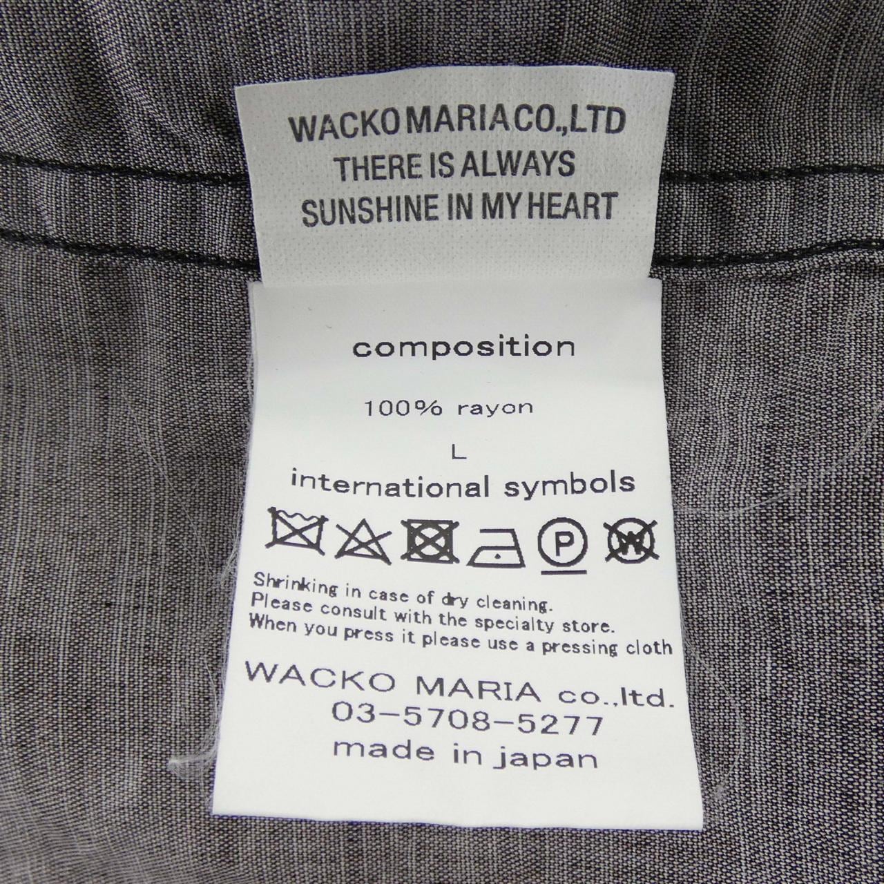 ワコマリア WACKO MARIA TULSA S／Sシャツ