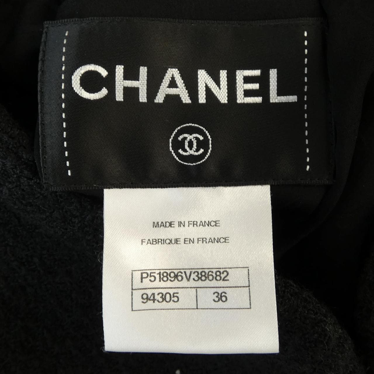 シャネル CHANEL P51896V38682 15A ノーカラージャケット