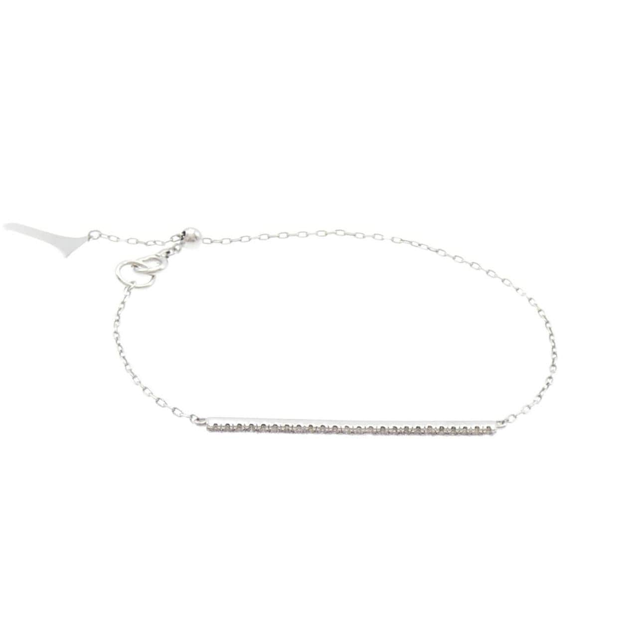 ヒロタカ ロングバー ブレスレット 0.12CT