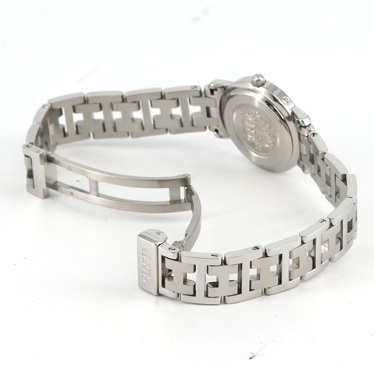 HERMES Clipper CL4.210 不銹鋼石英