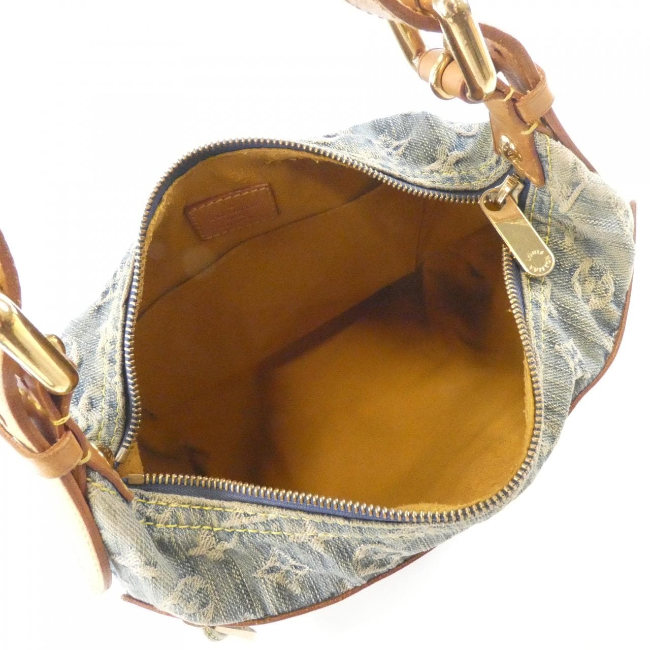 ルイヴィトン モノグラム デニム バギー PM M95049+J54316 ショルダーバッグ