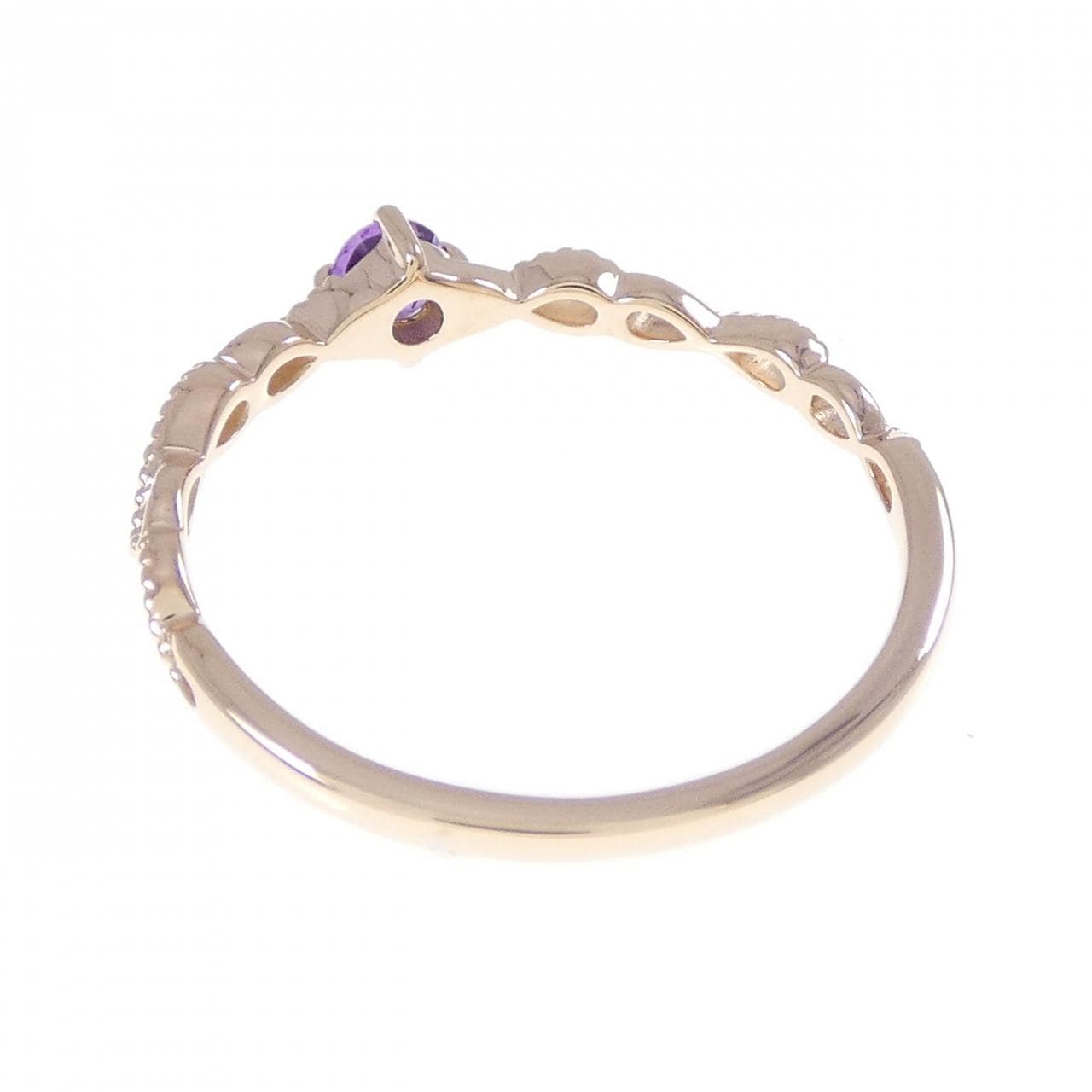 K10PG アメジスト リング