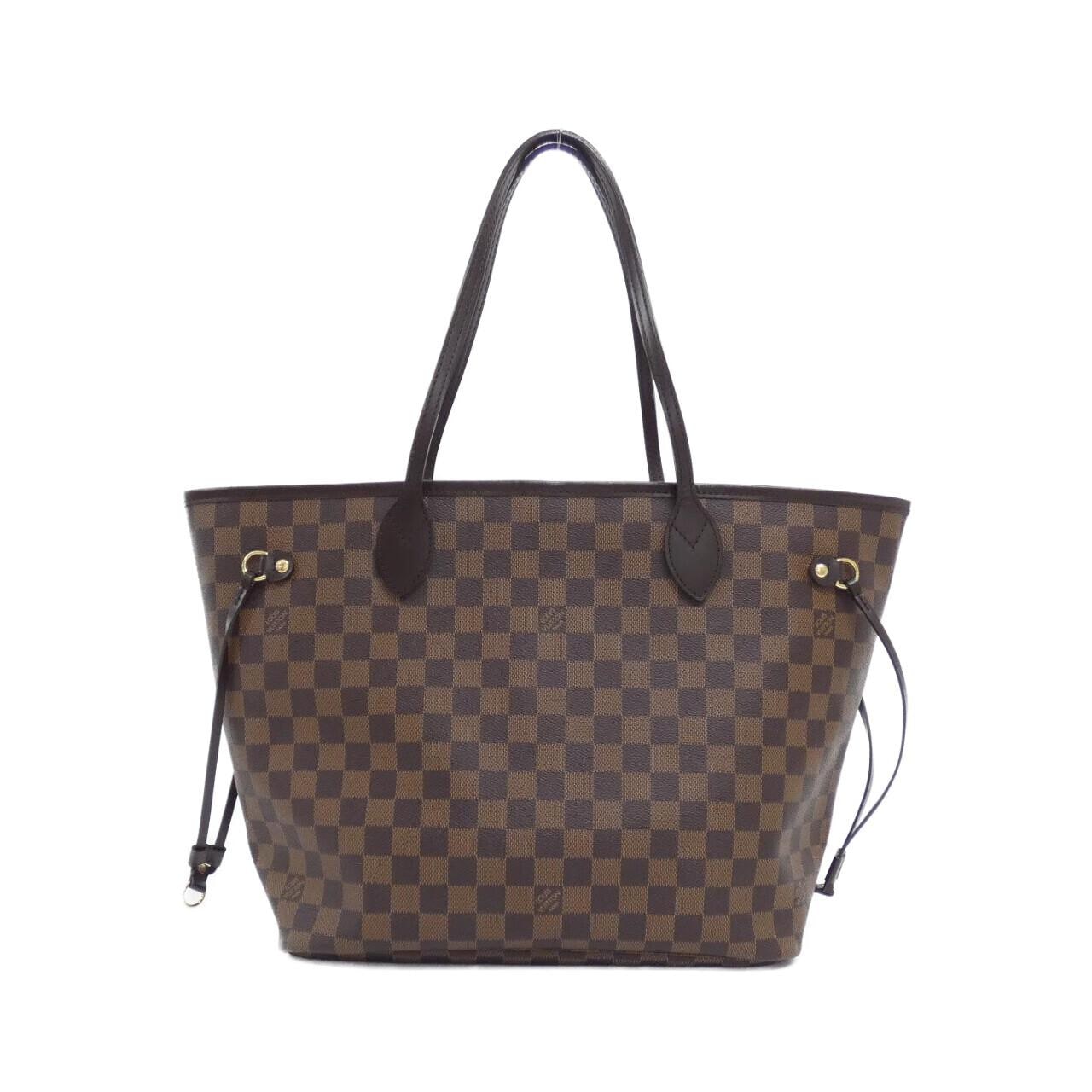 LOUIS VUITTON Damier Neverfull 中號包 N51105