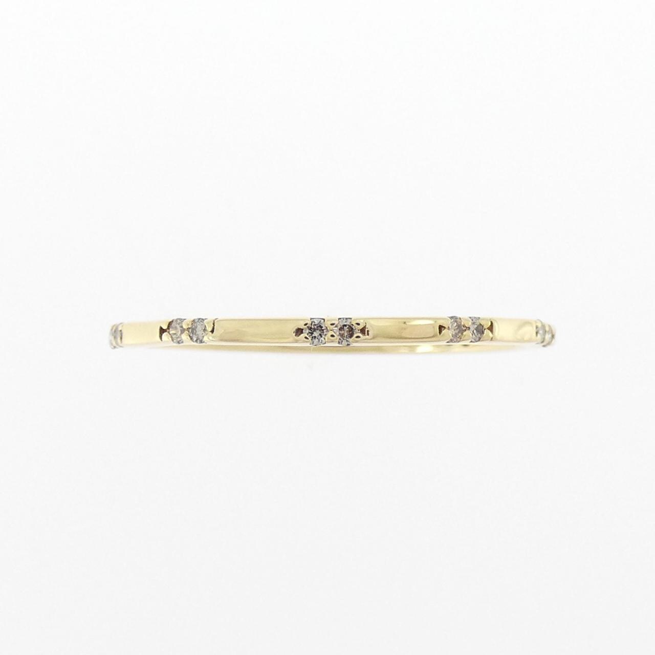 K18YG ダイヤモンド リング 0.08CT