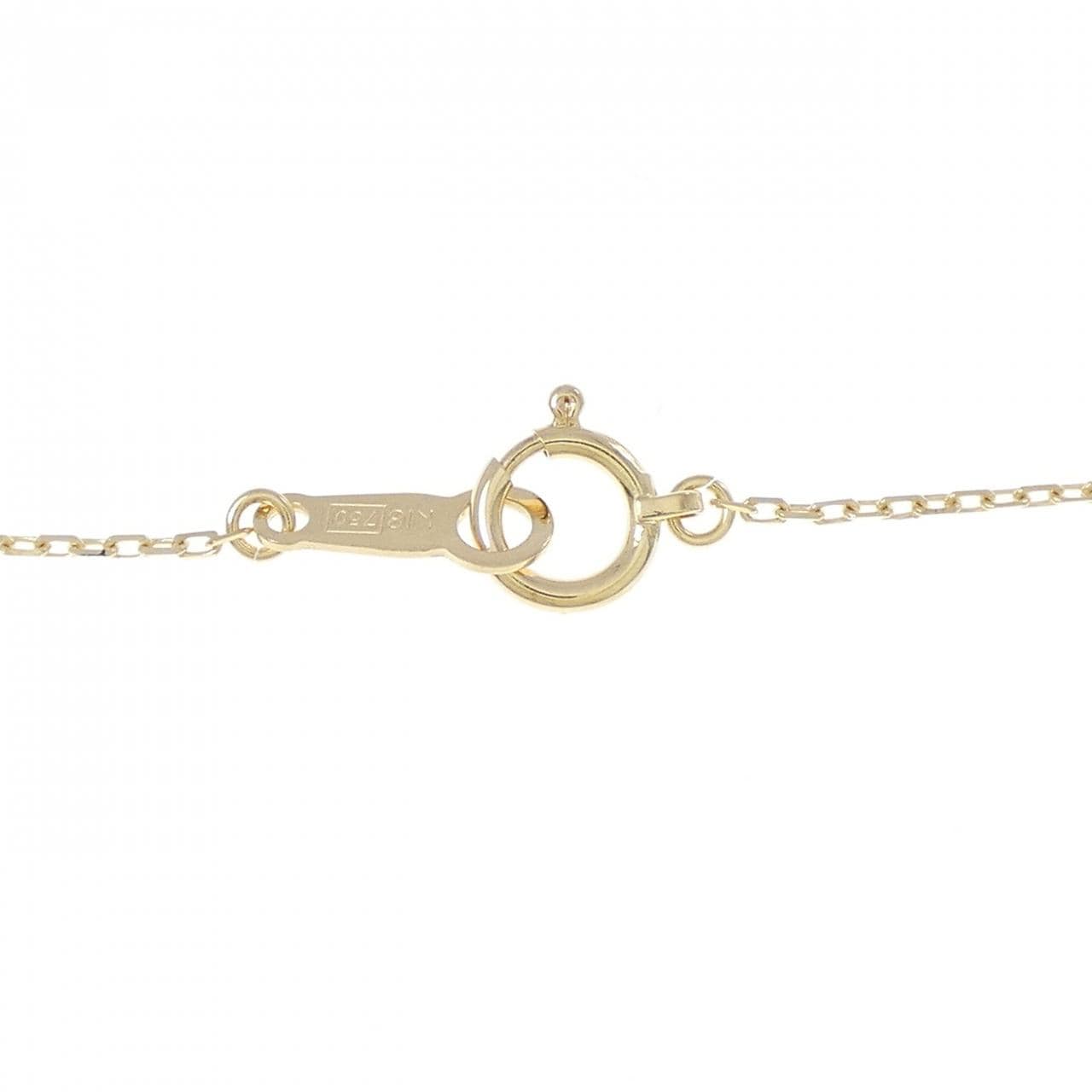 K18YG カラーストーン ネックレス