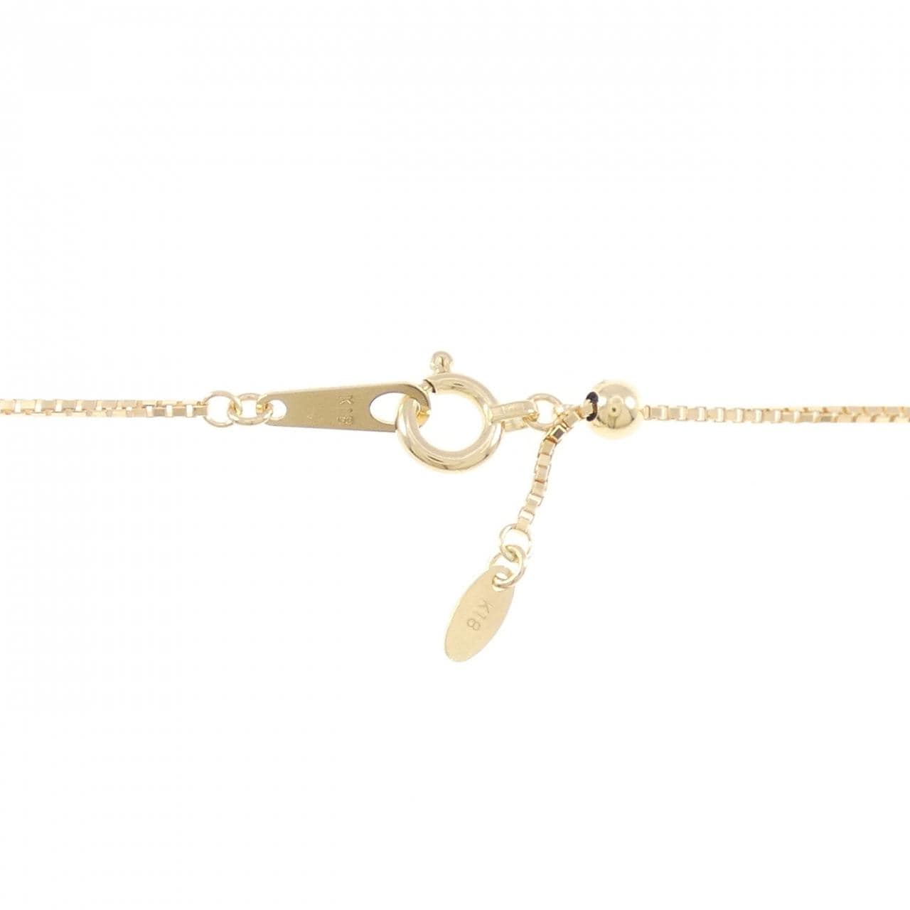 K18YG ダイヤモンド ネックレス 0.715CT LY SI1 VG