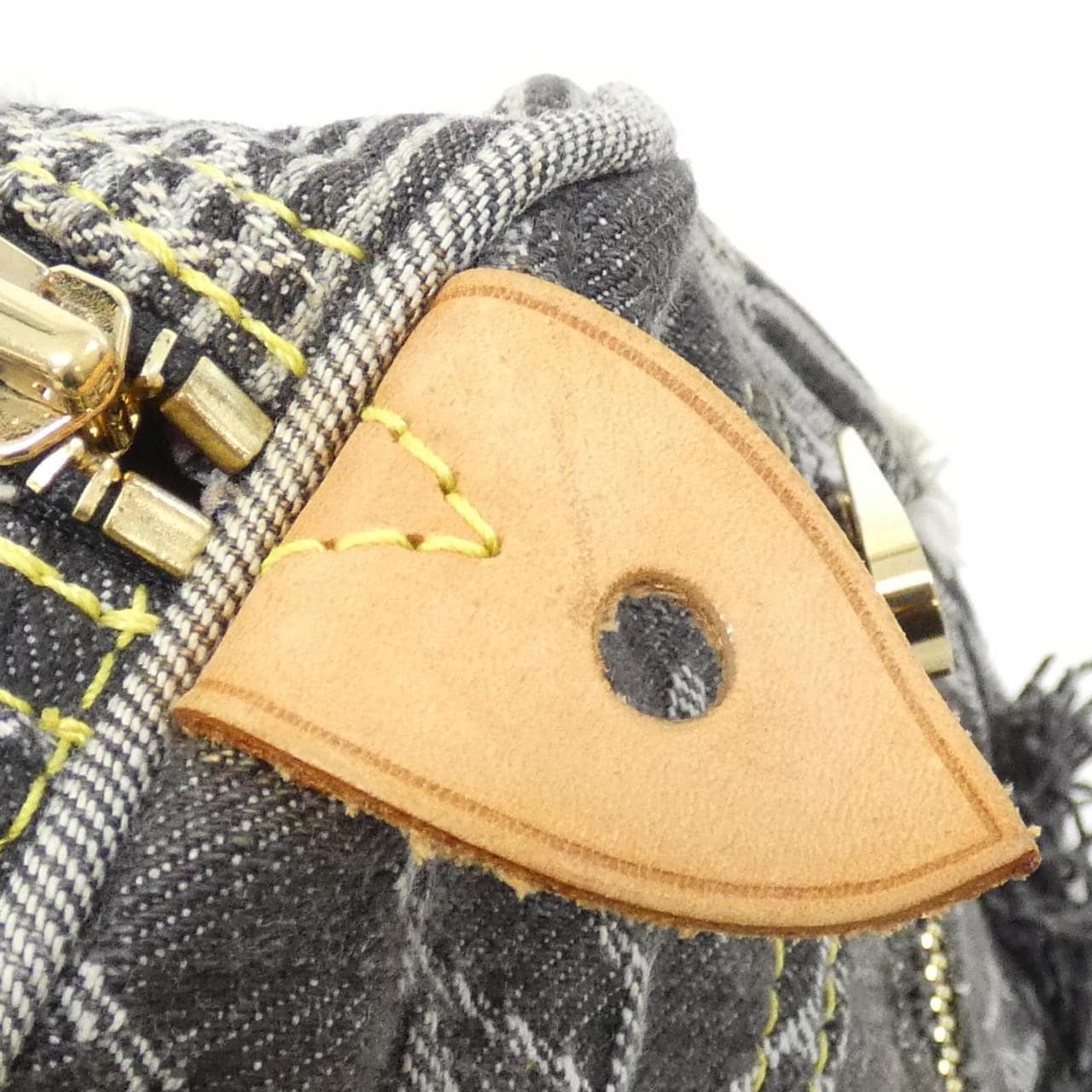 ルイヴィトン モノグラム デニム パッチワーク スピーディ 30cm M95381 ボストンバッグ