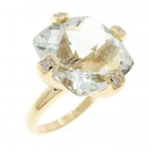 750YG クオーツ リング