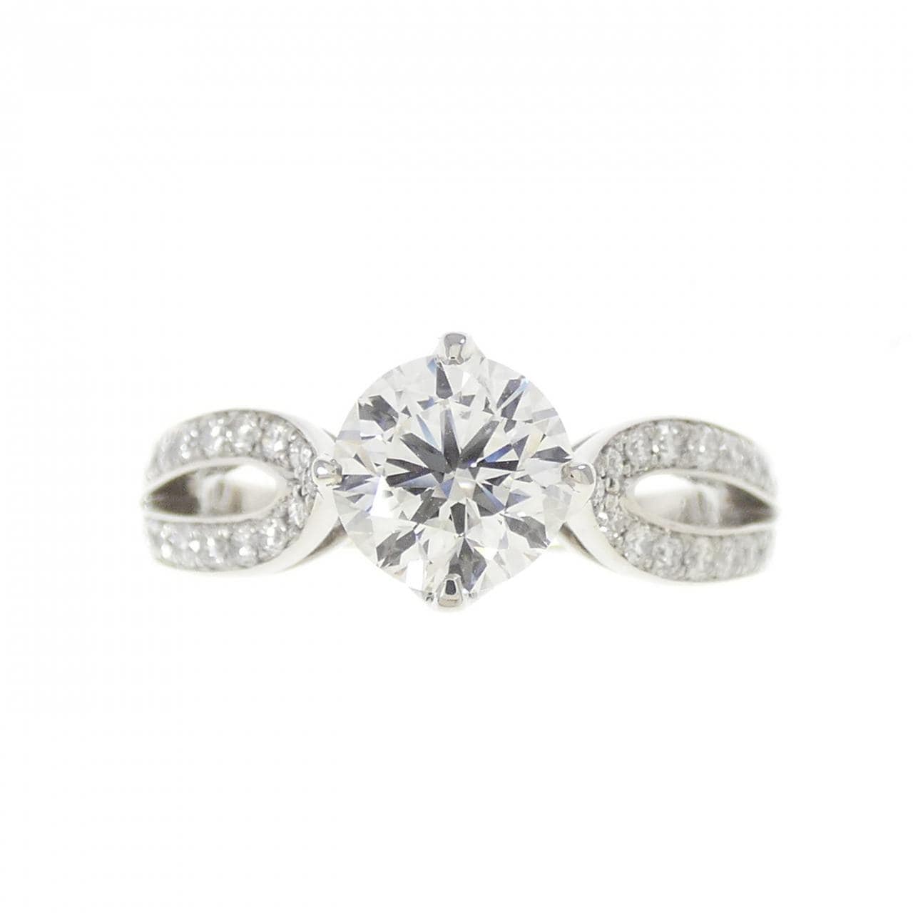 ブシュロン ポン ドゥ パリ リング 0.70CT F VVS1 EXT