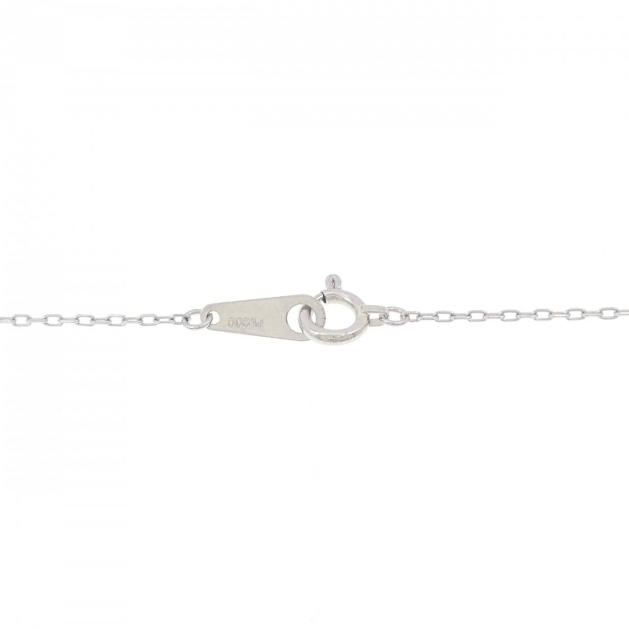 PT900/PT850 クロス ダイヤモンド ネックレス 0.1CT