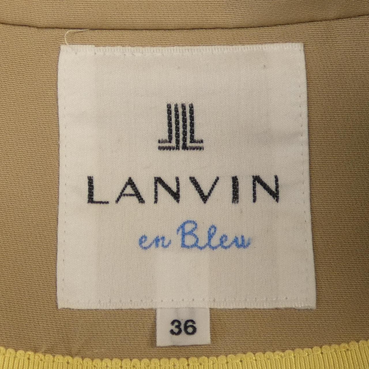 ランバンオンブルー LANVIN en Bleu コート