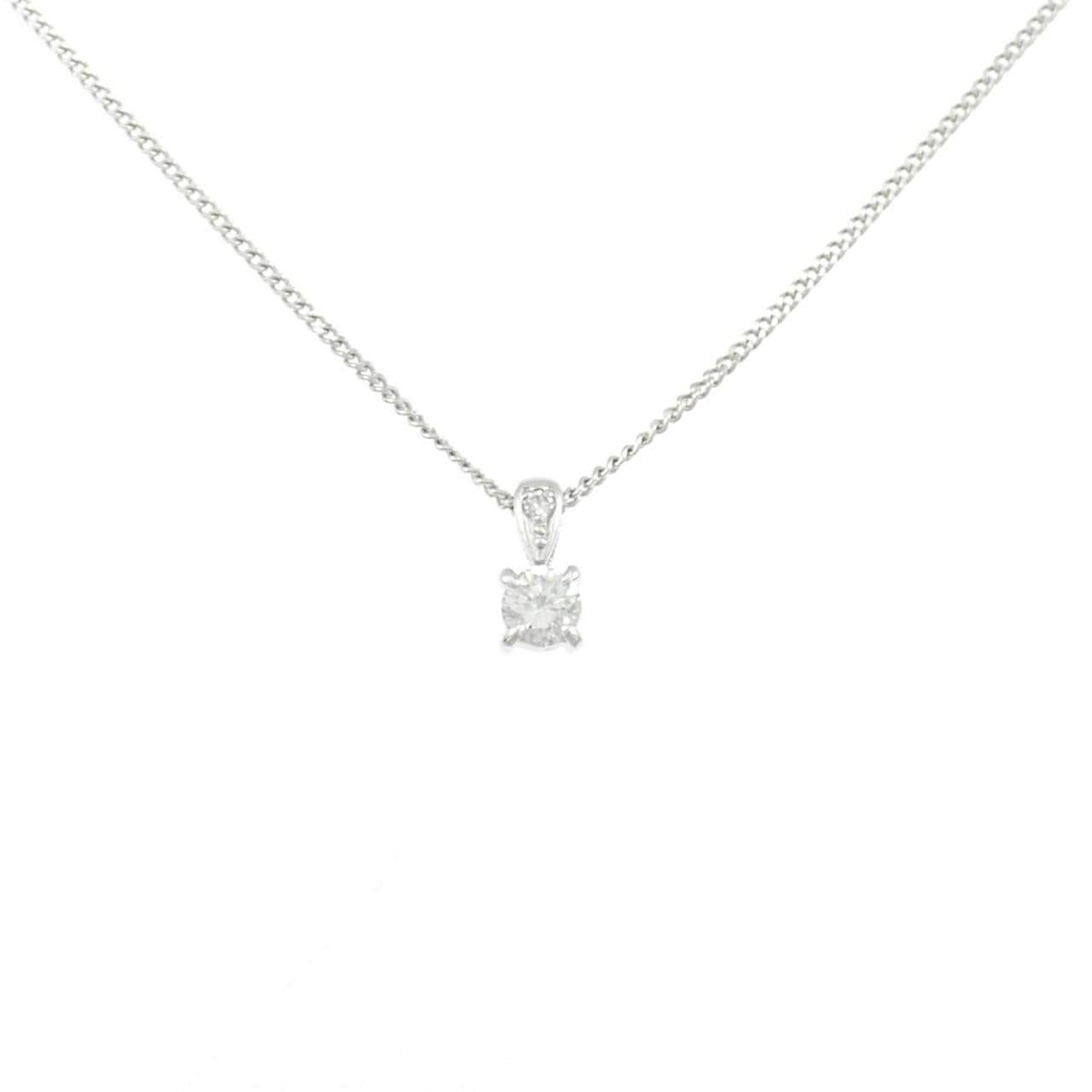 PT850 ダイヤモンド ネックレス 0.19CT